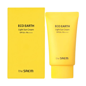 The SAEM Eco Earth Light Face Sun Cream SPF50+ 50ml