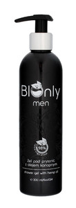 BIOnly Men Shower Gel with Hemp Oil 98% Natural 300ml