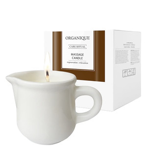 ORGANIQUE Massage Candle White Musk 125ml