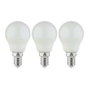 Diall LED Bulb G45 E14 806 lm 4000 K 3-pack