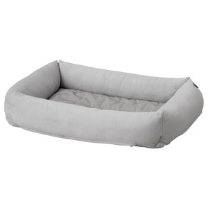 UTSÅDD Dog bed, light grey, M