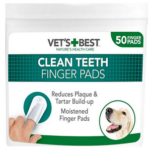 Vet's Best Clean Teeth Finger Pads 50pcs