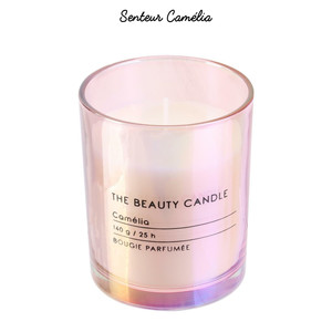 Scented Candle in Glass The Beauty Candle Camelia