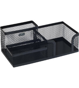 Desktop Organizer, metal, black