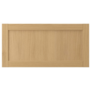 FORSBACKA Drawer front, oak, 80x40 cm