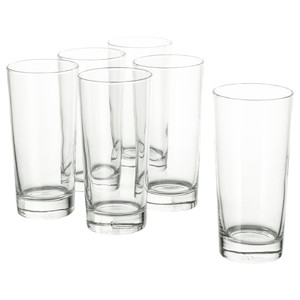 GODIS Glass, clear glass, 40 cl, 6 pack