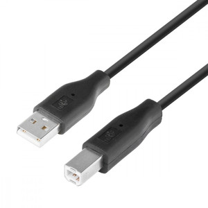 TB USB AM-BM Cable 1.8, black