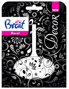 Brait Toilet Cubes Decor 1-phase Toilet Cube Floral Floral 40g