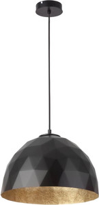 Pendant Lamp Diamond E27, black/gold