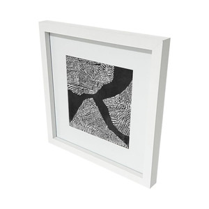 GoodHome Picture Frame Islande 40 x 40 cm, white