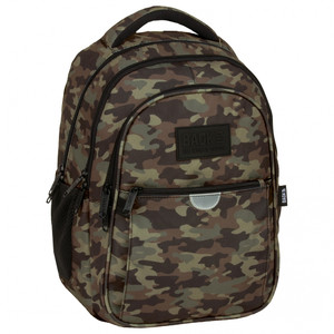 School Backpack 30x42x20 Camo