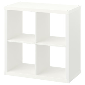KALLAX Shelf unit, white, 77x77 cm