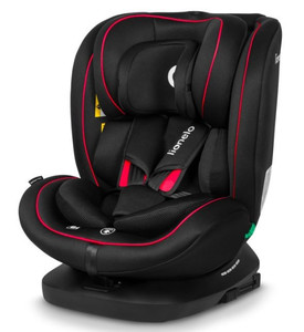 Lionelo Car Seat Bastiaan I-Size 40-150 cm, black-red