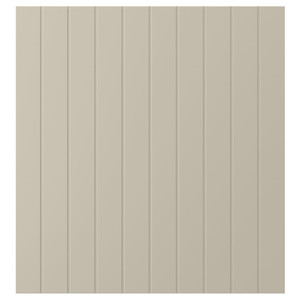 SUTTERVIKEN Door, grey-beige, 60x64 cm