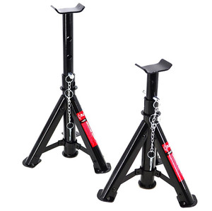 AW Axle Stands Foldable 270 - 365mm 2t 2pcs