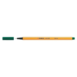 Stabilo Point 88 Fineliners 88/53 Pine Green 10pcs