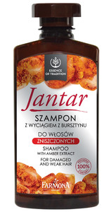 Farmona Jantar Shampoo with Amber Extract and Vitamins for Damaged Hair 330ml