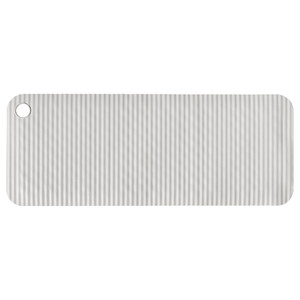 DOPPA Bathtub mat, light grey, 33x84 cm
