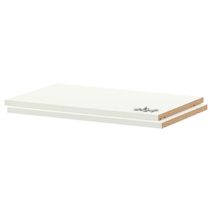 UTRUSTA Shelf, white, 60x37 cm
