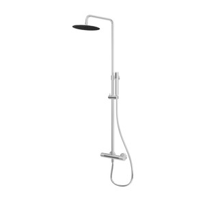 GoodHome Shower Set Owens, chrome