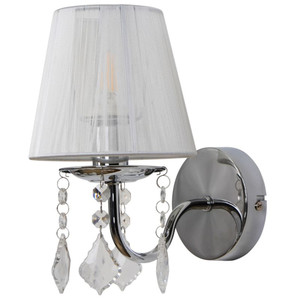 GoodHome Wall Lamp Hovland 1-p E14, chrome