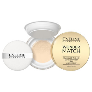 Eveline Wonder Match Translucent Loose Setting Powder Vegan 6g