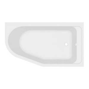 GoodHome Acrylic Bathtub Cavally 160x90 cm, right