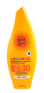 Dax Sun Family Sunscreen Sun Emulsion for Chidlren & Adults SPF30 250ml