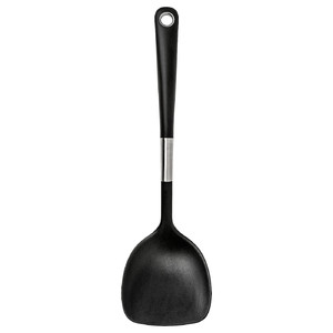 IKEA 365+ HJÄLTE Wok spatula, stainless steel, black