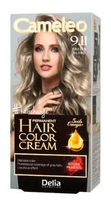 Delia Cosmetics Cameleo HCC Omega+ Permanent Hair Dye No. 9.11 Frozen Blond