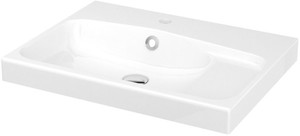 GoodHome Mila Single Bowl Countertop Basin 60cm