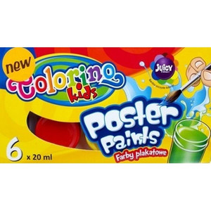 Colorino Kids Poster Paints 6 Colours