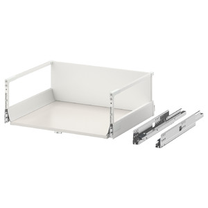 EXCEPTIONELL Drawer, high with push to open, white, 60x45 cm