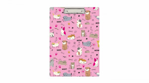 Clipboard A4, PVC, Pets