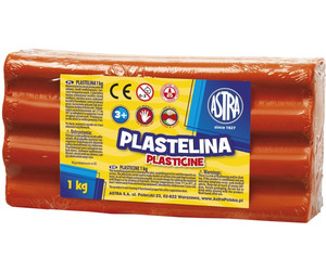 Astra Plasticine 1kg, red