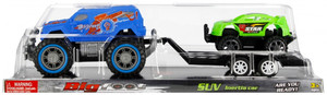 SUV Big Foot & Trailer with Sports Car 3+