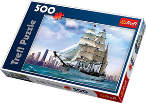 Trefl Jigsaw Puzzles Sailing Towards Chicago 500pcs 10+