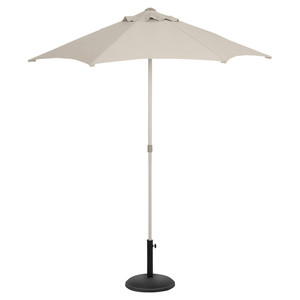 Garden Parasol Umbrella GoodHome Carambole 200 cm, beige
