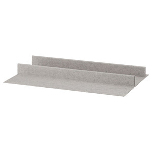 KOMPLEMENT Shoe insert for pull-out tray, light grey, 100x58 cm