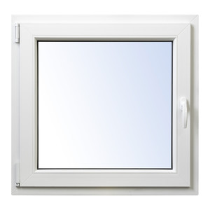 Tilt and Turn Window PVC 565 x 535 mm, left