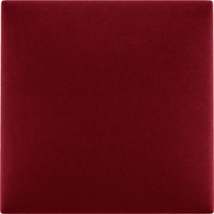 Upholstered Wall Panel Stegu Mollis Square 30 x 30 cm, red