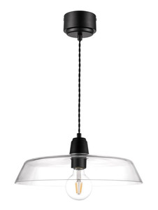 GoodHome Pendant Lamp Gammuse E27, transparent