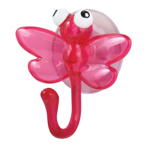 GoodHome Hook Piusa Dragonfly, pink