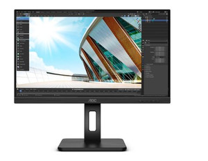 AOC 23.8" Monitor Q24P2Q IPS HDMI DP USB Pivot