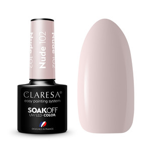 CLARESA UV/LED Color Gel Polish Nude 102 5g