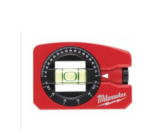 Milwaukee Pocket Magnetic Spirit Level 8x6cm