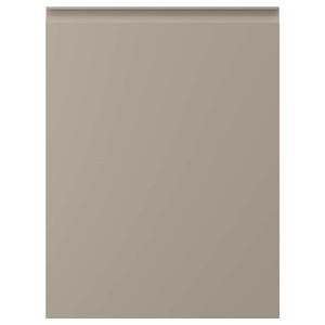 UPPLÖV Door, matt dark beige, 60x80 cm
