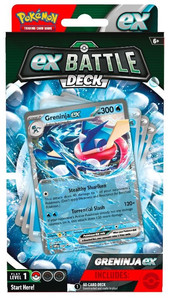 Pokemon TCG Deluxe Battle Deck-Greninja EX 6+