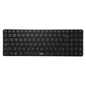 Rapoo Wireless Keyboard Ultra-slim E9100M, black
