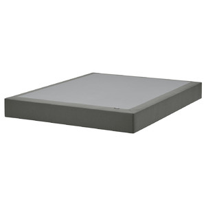 LYNGÖR Slatted mattress base, dark grey, 180x200 cm